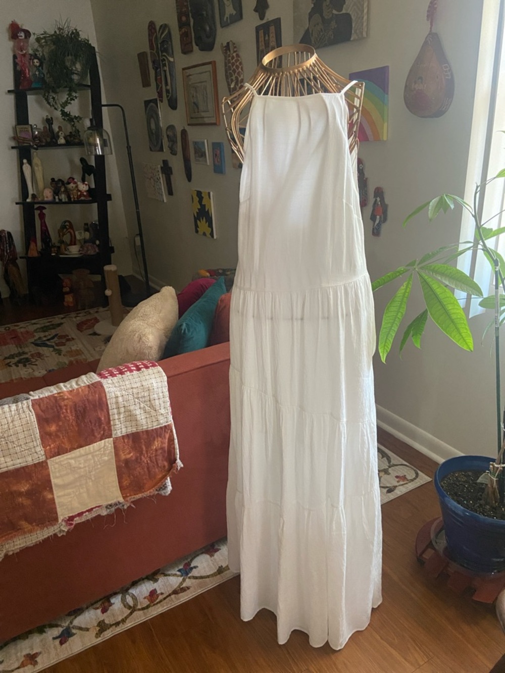 Pinch White Maxi Dress
